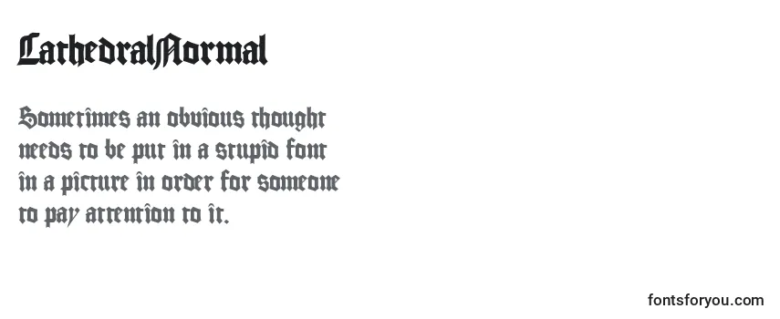 CathedralNormal Font