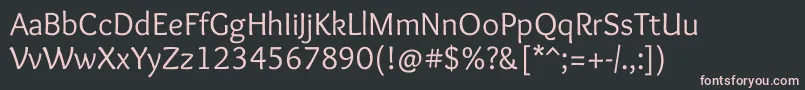 More about OverlockRegular Font OverlockRegular Font – Pink Fonts on Black Background