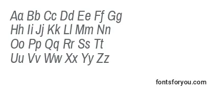 ArchivonarrowItalic-fontti