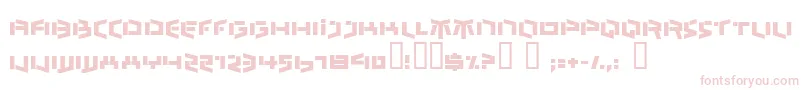 BedlamRemix-Schriftart – Rosa Schriften