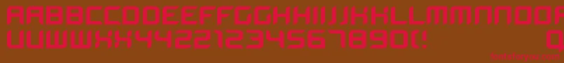 Шрифт Bloodwax – красные шрифты на коричневом фоне