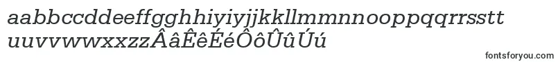 Czcionka SerifaLt56Italic – czcionki fryzyjskie