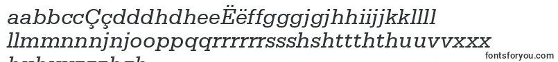 Шрифт SerifaLt56Italic – ньянджа шрифты