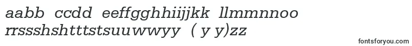 フォントSerifaLt56Italic – ハウスフォント