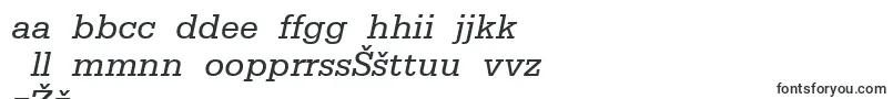 SerifaLt56Italic-fontti – latvian fontit