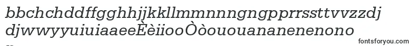 フォントSerifaLt56Italic – クレオールフォント