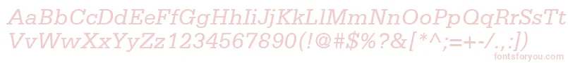 SerifaLt56Italic Font – Pink Fonts