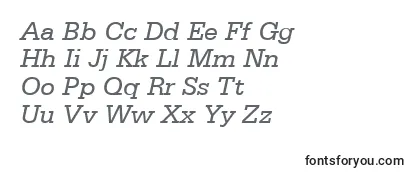 SerifaLt56Italic-fontti