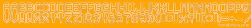 Подробнее о шрифте Rocketma Шрифт Rocketma – розовые шрифты на оранжевом фоне