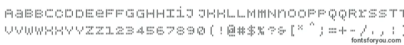 Шрифт Bpdotsunicaseverticalbold – шрифты, начинающиеся на B