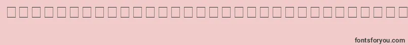 Volkswagen Font – Black Fonts on Pink Background