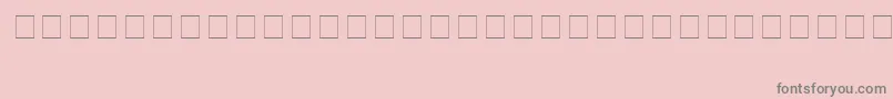 Volkswagen Font – Gray Fonts on Pink Background