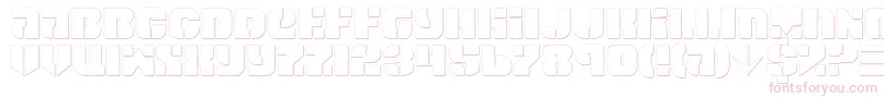 Spacec5s Font – Pink Fonts on White Background