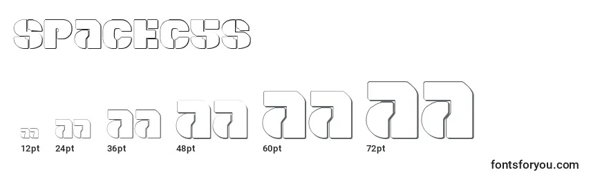 Spacec5s Font Sizes