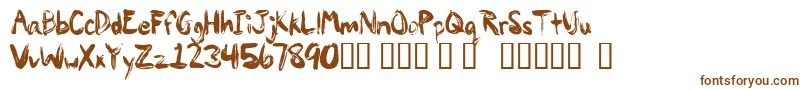 Painp Font – Brown Fonts