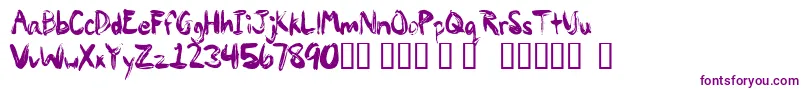 Painp Font – Purple Fonts