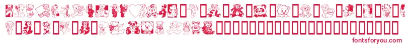 TeddyberV1.1 Font – Red Fonts