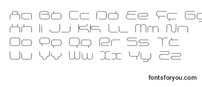 SupersonicThin-fontti