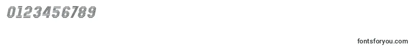 RemponkItalic Font – Fonts for Numbers and Digits