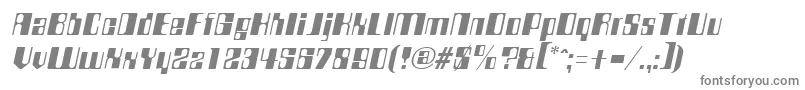Шрифт CompstyleItalic – серые шрифты