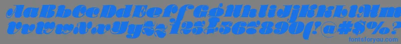 fuente Stillac – Fuentes Azules Sobre Fondo Gris