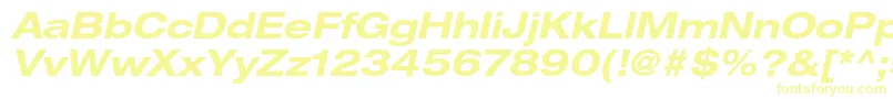 HelveticaneueltstdBdexo Font – Yellow Fonts