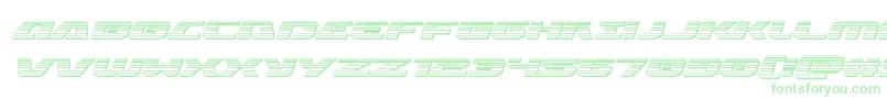 フォントIapetuschromeital – 緑のフォント