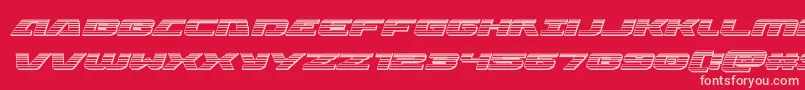 fuente Iapetuschromeital – Fuentes Rosadas Sobre Fondo Rojo
