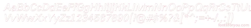 AGroticshBoldItalic Font – Pink Fonts