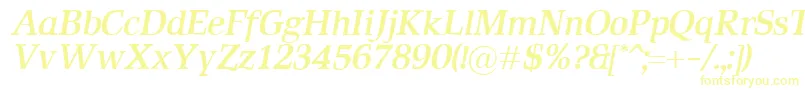 RustikaBolditalic Font – Yellow Fonts