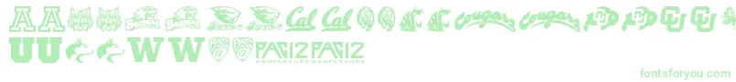 Pac12 Font – Green Fonts