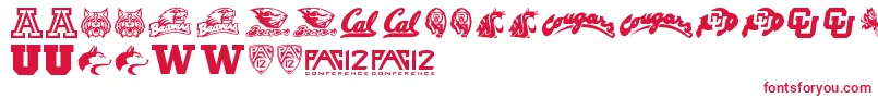 Pac12 Font – Red Fonts