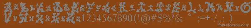 Más sobre la fuente Trolldesigns fuente Trolldesigns – Fuentes Grises Sobre Fondo Marrón
