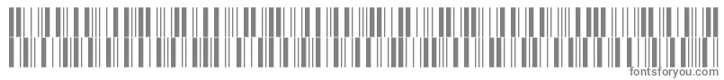 Intp12dmtt-fontti – harmaat kirjasimet valkoisella taustalla