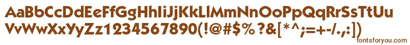 ItckabelstdBold Font – Brown Fonts