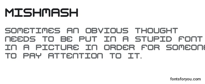 Обзор шрифта Mishmash