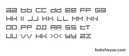 Обзор шрифта Pixeldu
