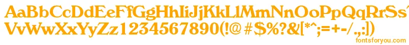 VeronaDemibold Font – Orange Fonts