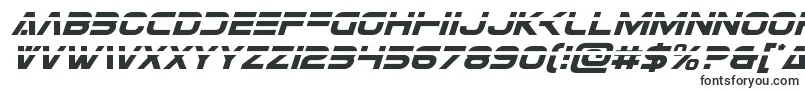 Шрифт Eurofighterlaserital – строгие шрифты