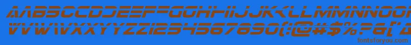 En savoir plus sur la police Eurofighterlaserital Police Eurofighterlaserital – polices brunes sur fond bleu