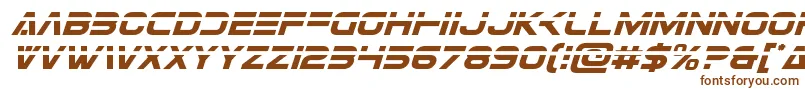 Eurofighterlaserital Font – Brown Fonts