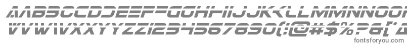 Eurofighterlaserital-Schriftart – Graue Schriften
