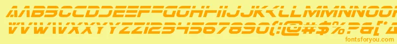 fuente Eurofighterlaserital – Fuentes Naranjas Sobre Fondo Amarillo