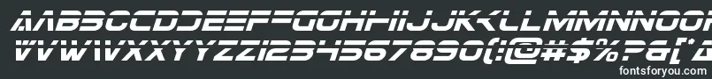 Eurofighterlaserital Font – White Fonts