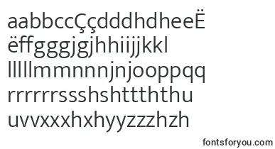 EkmuktaLight font – nyanja Fonts