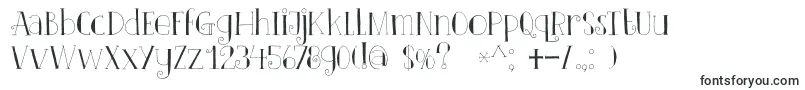 DkClairDeLune-fontti – Alkavat D:lla olevat fontit