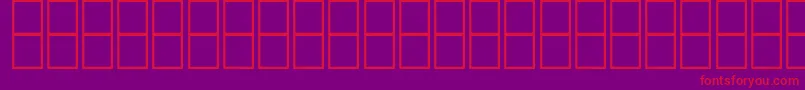 AlMujahedAlAnbobi Font – Red Fonts on Purple Background