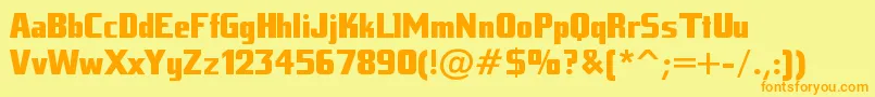 Подробнее о шрифте Tankj Шрифт Tankj – оранжевые шрифты на жёлтом фоне