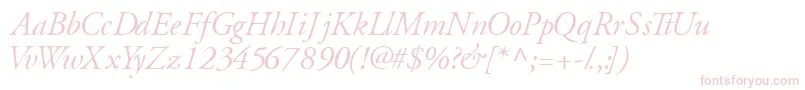GaramondsskItalic Font – Pink Fonts