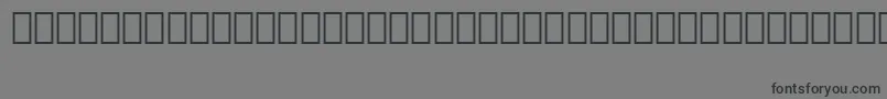 フォントMedinaLtBt – 黒い文字の灰色の背景